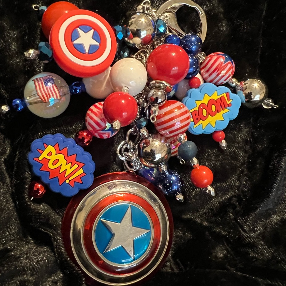 Superhero Themed Key & Card Holder